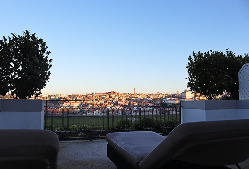 Vistas desde las habitaciones de The Yeatman hotel, Gaia, Oporto