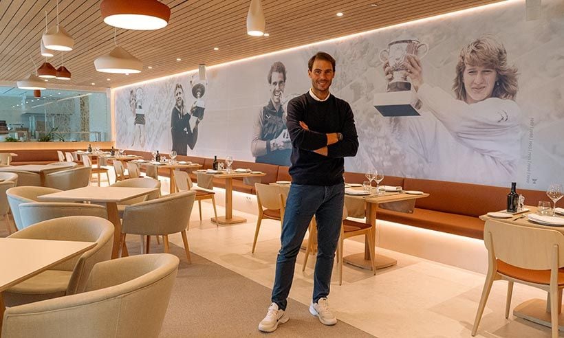 Roland Garros, el próximo reto de Rafa Nadal inspira su nuevo restaurante en Manacor