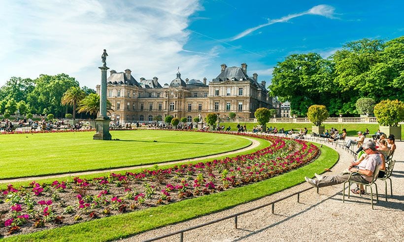 Paseo por los jardines de Luxemburgo, los más bonitos de París