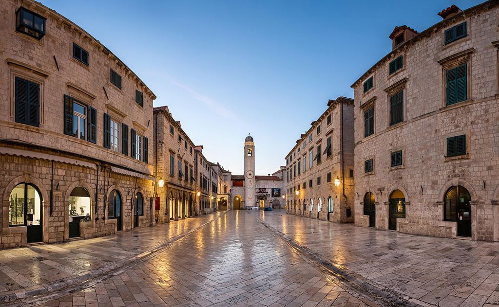 Calle Stradun en Dubrovnik