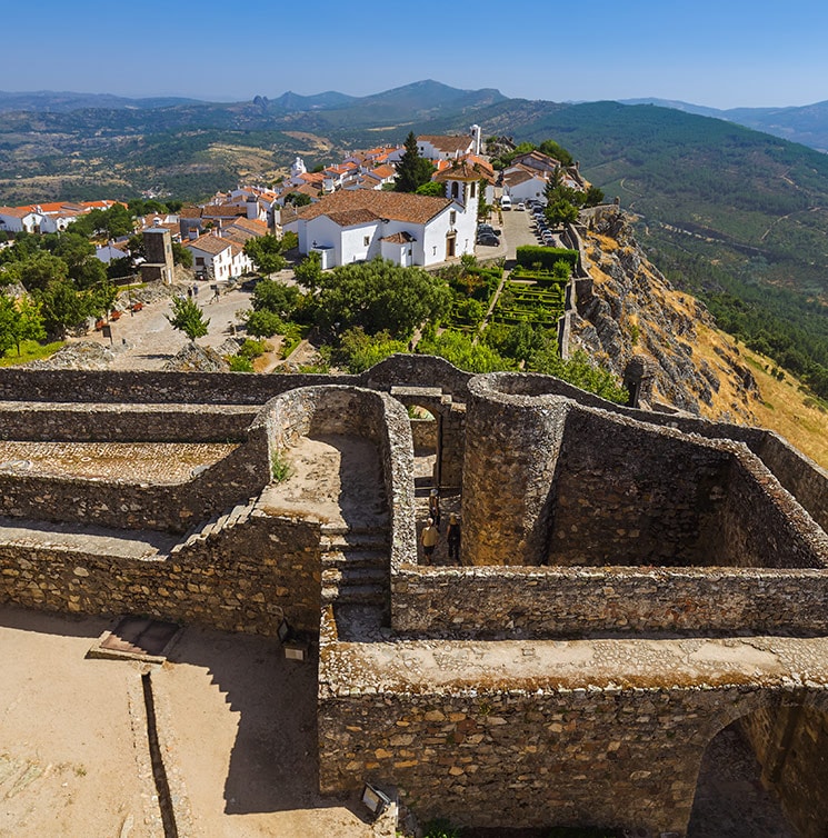 La bonita villa medieval de Marvão que queda al lado de España