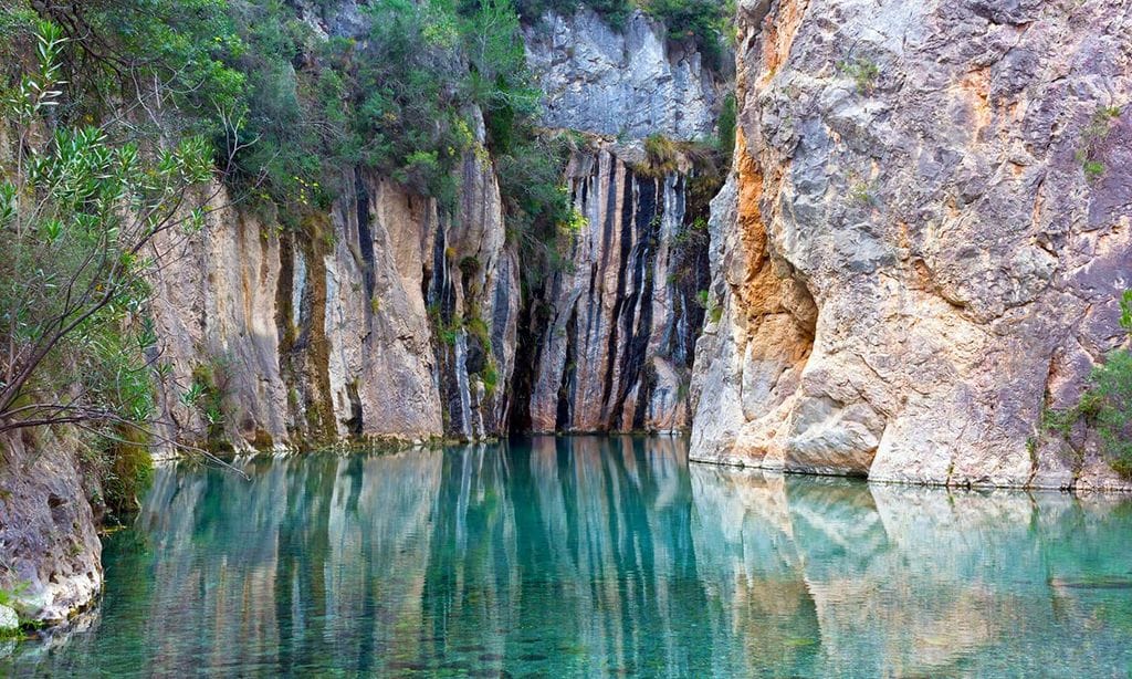 Montanejos, las piscinas naturales que recuerdan al paraíso filipino de El Nido