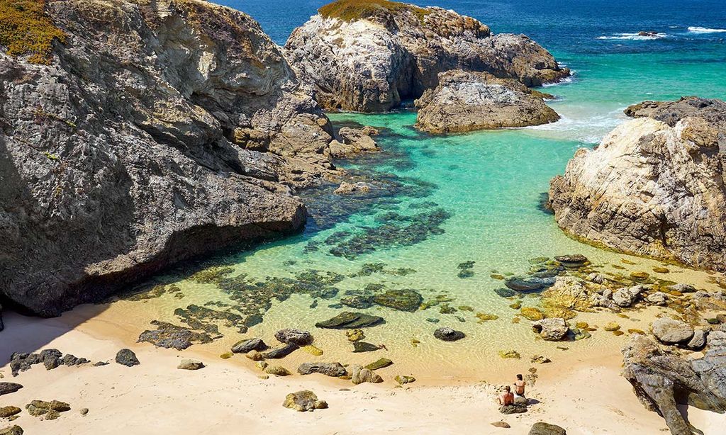 Playa en la zona de Porto Covo, Costa Vicentina, Portugal