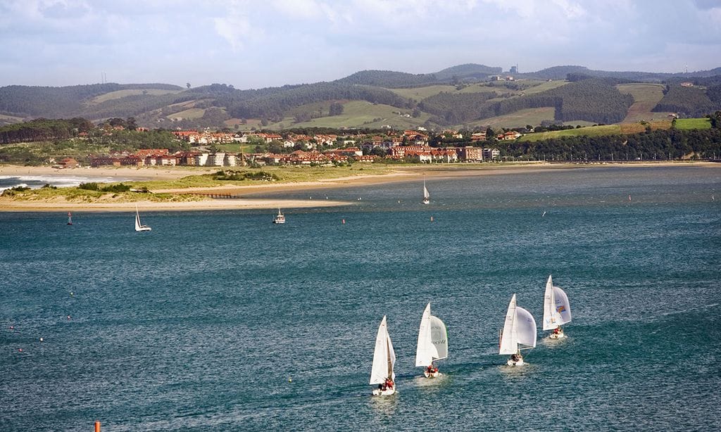 Somo, Bahía de Santander, Cantabria.