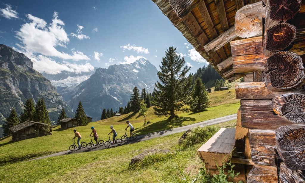 Los Alpes suizos también son para el verano