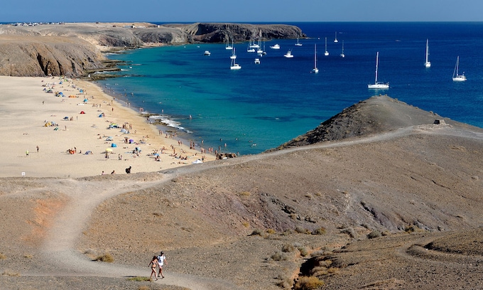Playa Mujeres, Playa Blanca, Lanzarote, Canarias