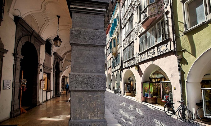 Localidad de Bolzano, Trentino, Italia