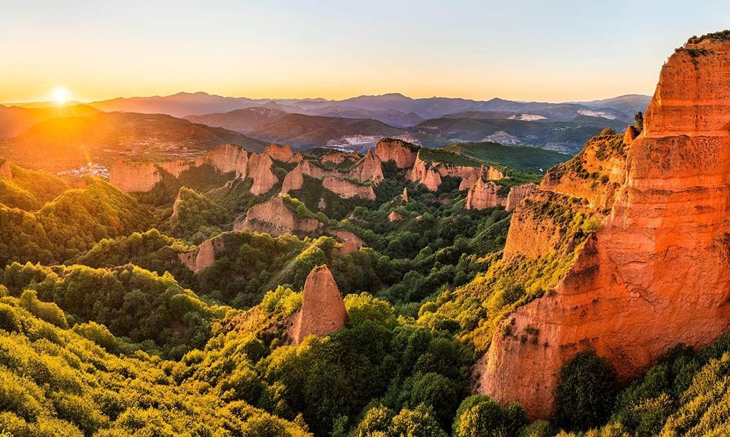 Las Médulas, un paisaje de oro y barro en León