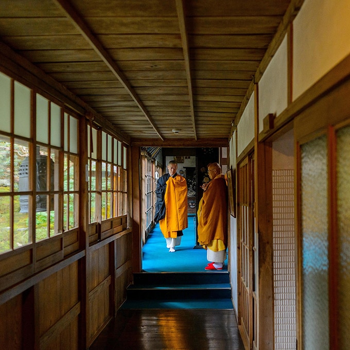 Templos con hospedería en el pueblo sagrado japonés de Koyasan