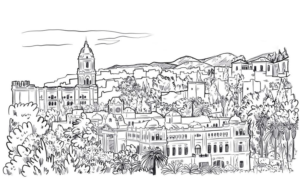 Haz la ruta más artística de Málaga guiada por la ilustradora Pedrita Parker