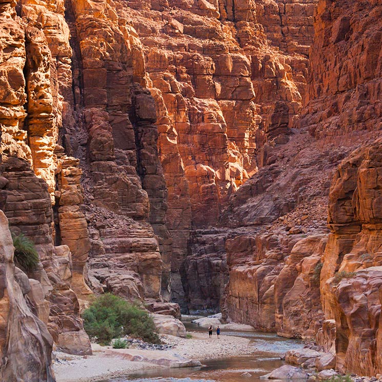 Wadi Mujib, la reserva natural a menor altitud del mundo