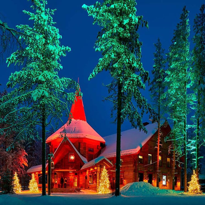 Estas son las casas que tiene Papá Noel por el mundo 