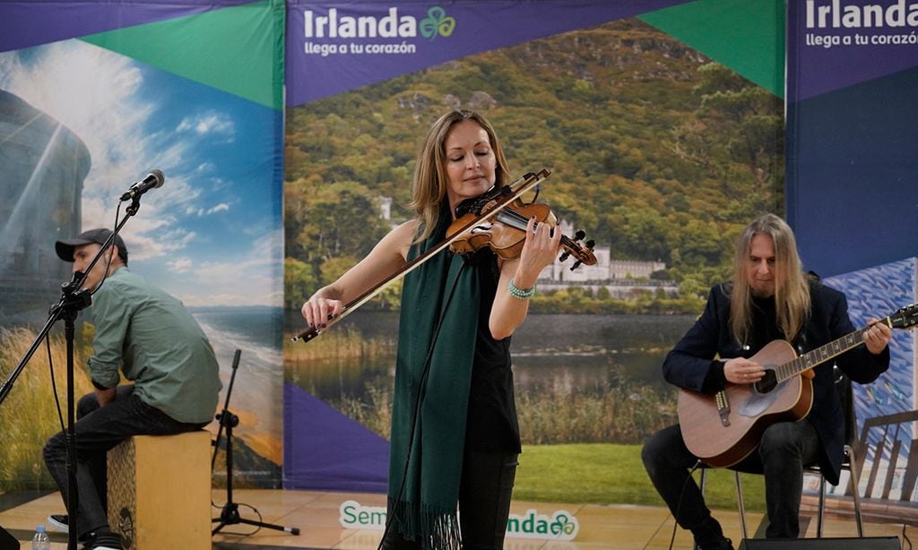 Sharon Corr: 'Estoy encantada de vivir aquí, irlandeses y españoles somos muy parecidos'