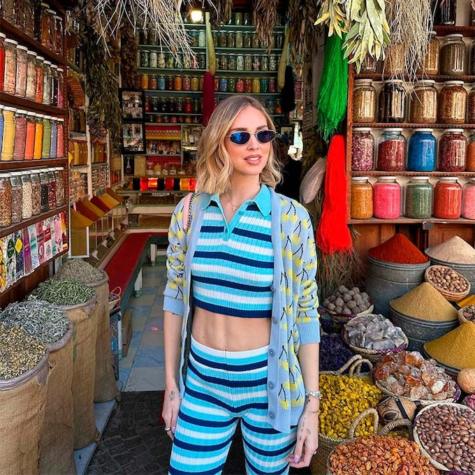 Pistas para seguir los pasos de Chiara Ferragni en su viaje a Marrakech