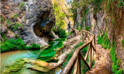 El desfiladero del río Borosa, cascadas y pozas en la sierra de Cazorla