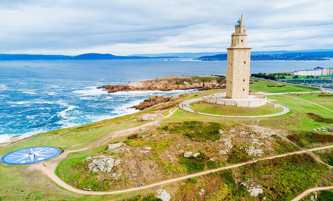 Torre de Hércules, faro romano, A Coruña