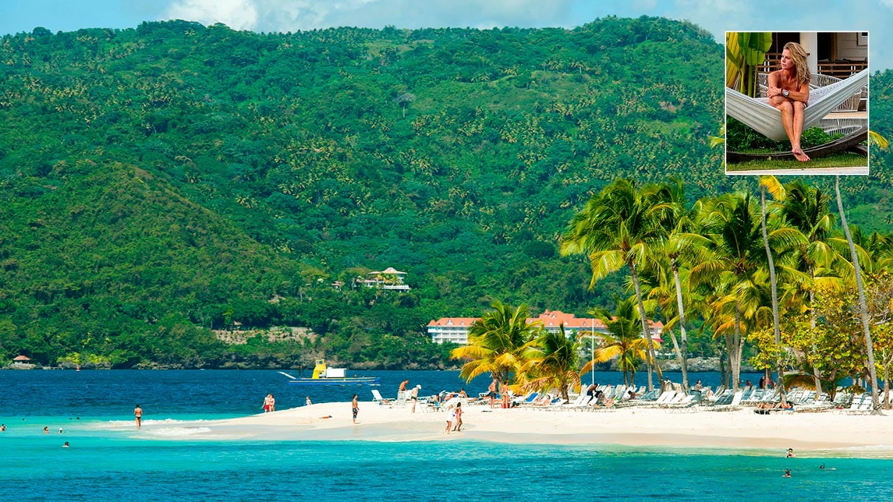 Cayo Levantado, la isla-paraíso de Amelia Bono en el Caribe