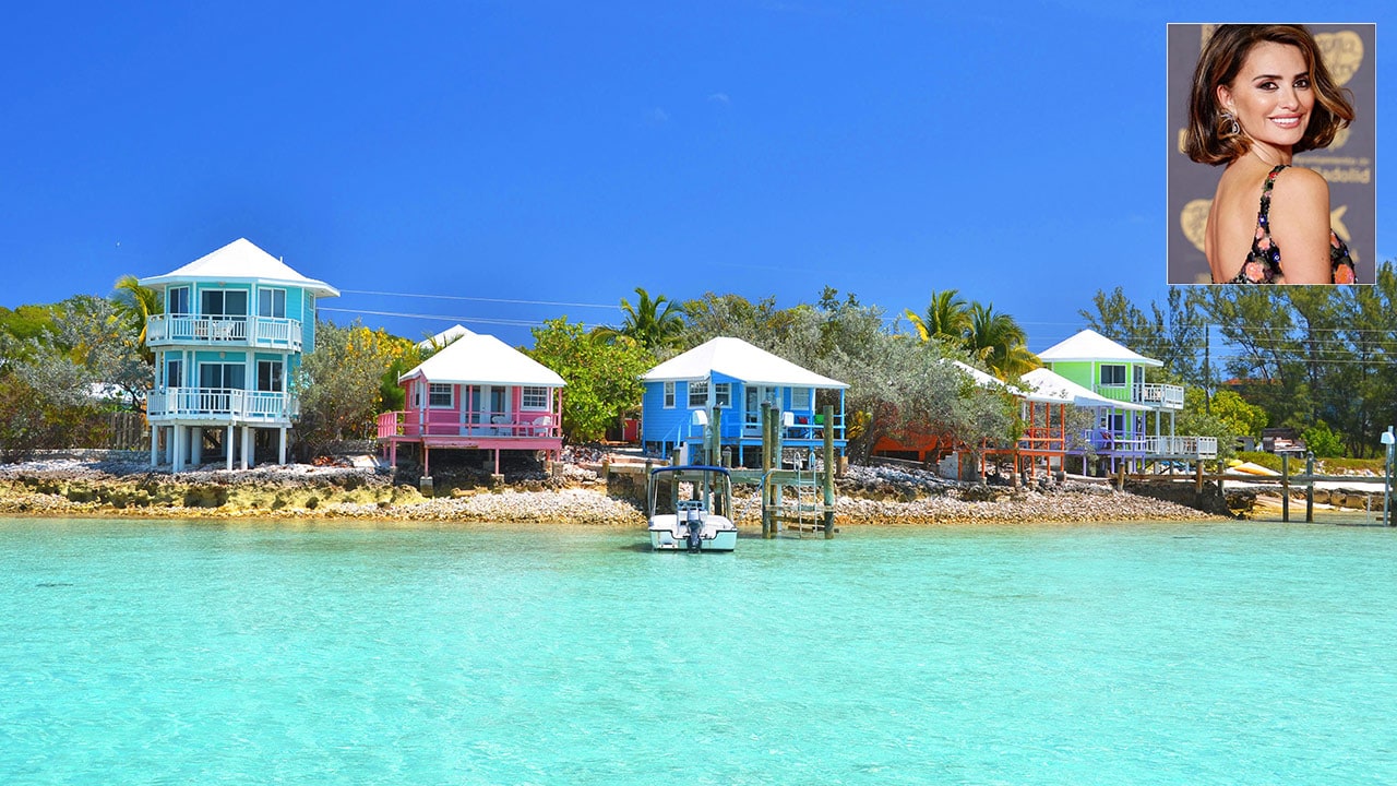 Islas Exuma, el paraíso en las Bahamas de Penélope Cruz