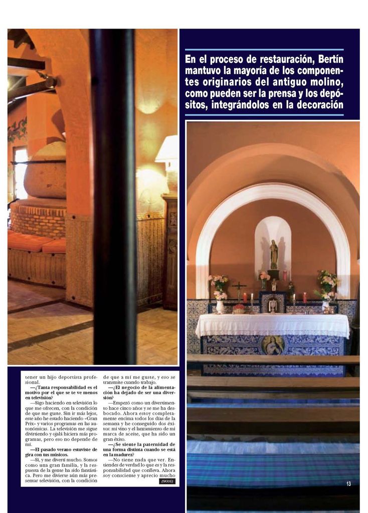 Finca sevillana de Bertín Osborne y Fabiola Martínez
