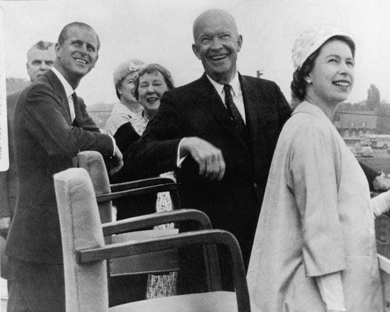 President Eisenhower & Queen Elizabeth At The St. Lawrence Seaway