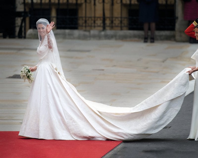 Detalles look nupcial Kate Middleton
