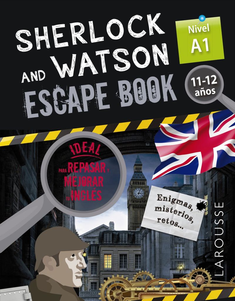‘Sherlock and Watson Escape Book’ (Larousse)