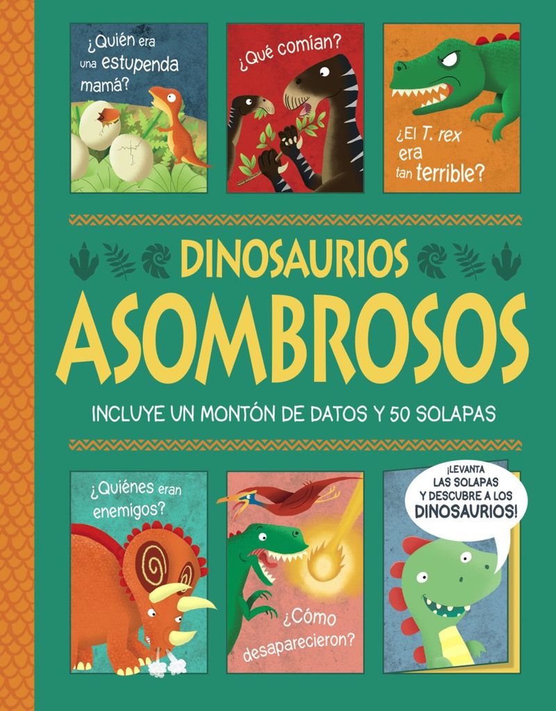 ‘Dinosaurios Asombrosos’, de Joshua George (Bruño)