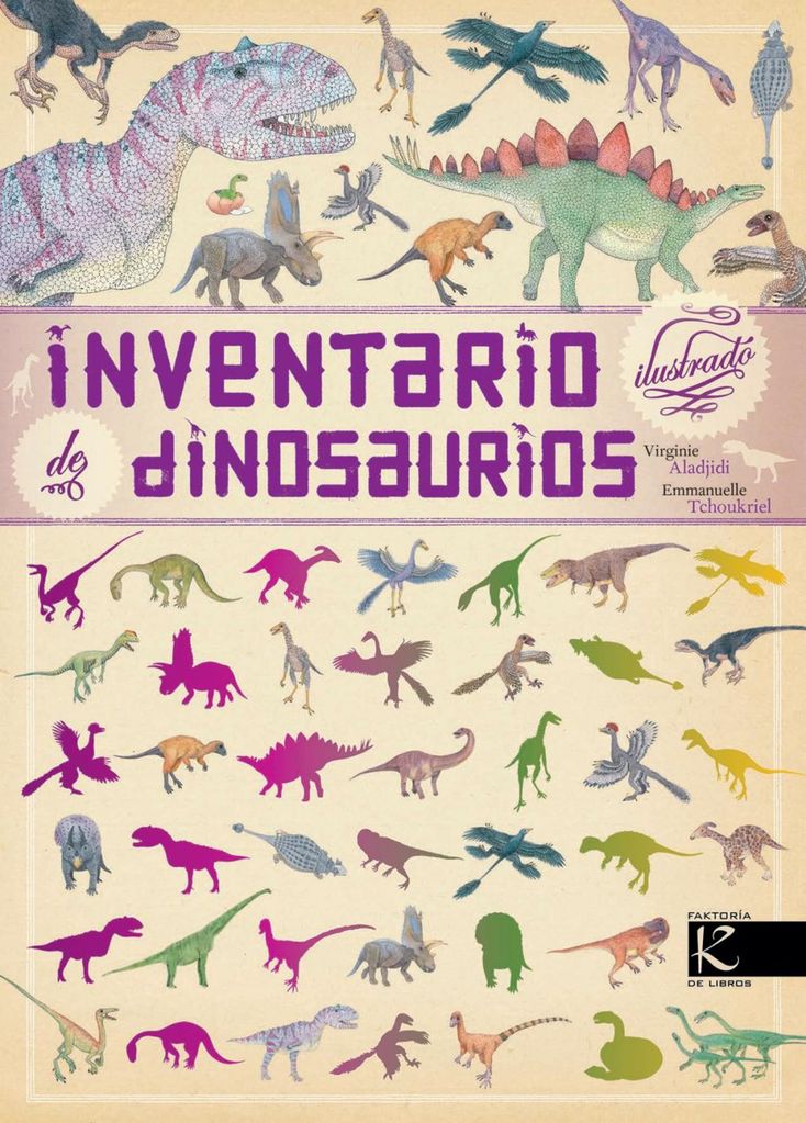 ‘Inventario ilustrado de dinosaurios’, de Virginie Aladjidi (Kalakandra)