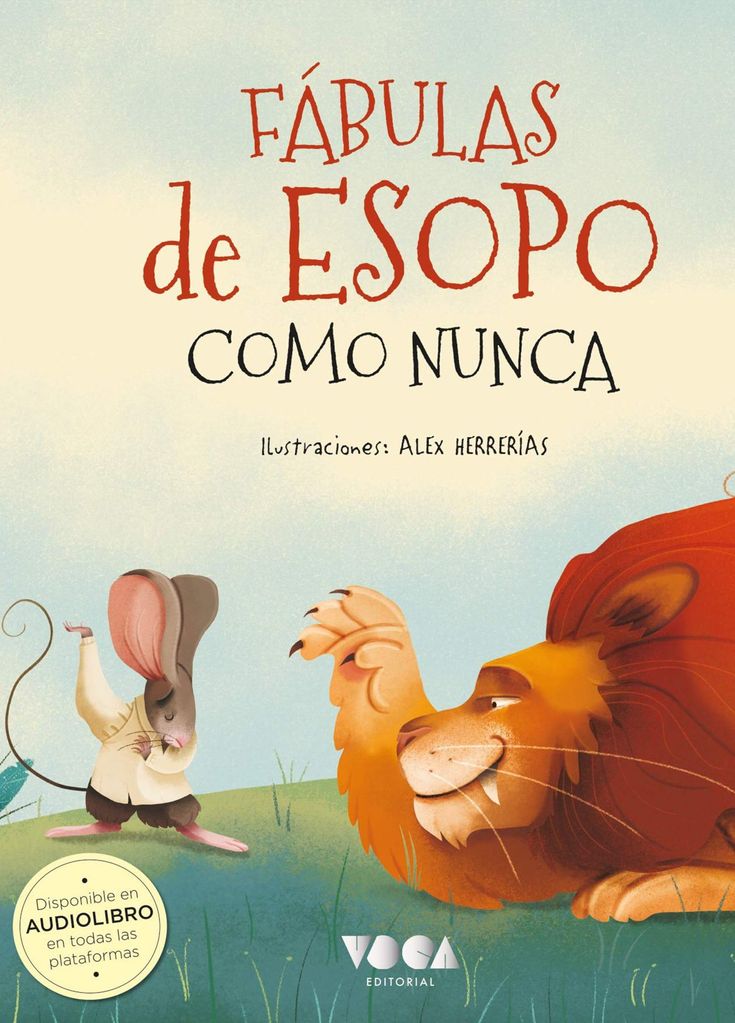 La fábula de ‘El ciervo y su reflejo’ en ‘Fábulas de Esopo como nunca’, de VV.AA. (VOCA Editorial)