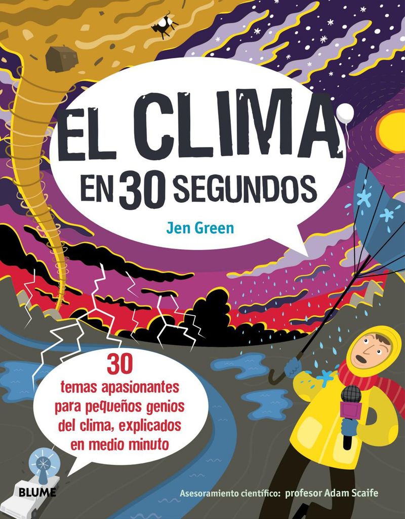 ‘El clima en 30 segundos’, de Jen Green (Blume)