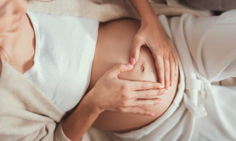Varices vulvares durante el embarazo.