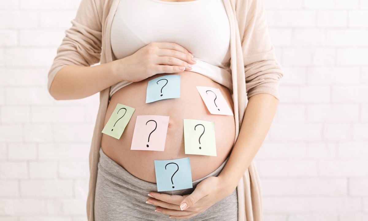 Tripa de mujer embarazada con interrogantes