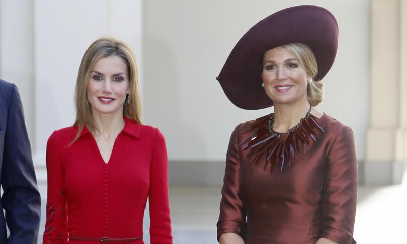 Reina Letizia y Máxima de Holanda
