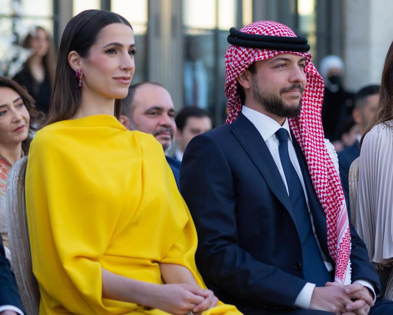 Futura reina de Jordania, Rajwa Al-Saif y su anillo de compromiso