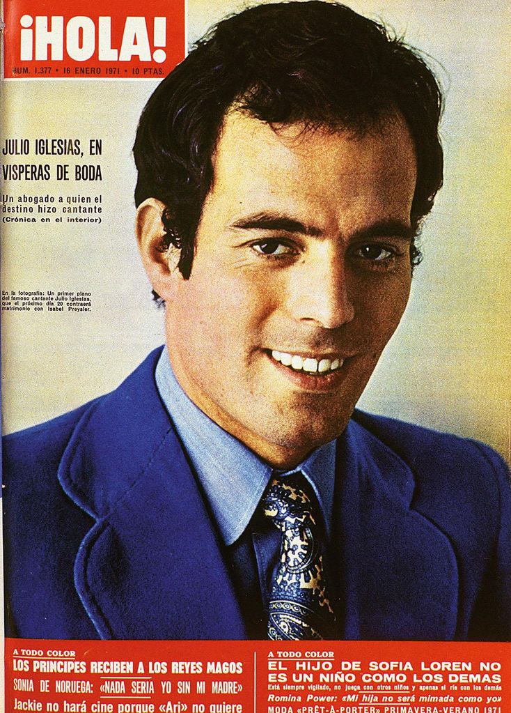 Julio Iglesias: sus 80 portadas más icónicas en ¡HOLA! - Foto 1