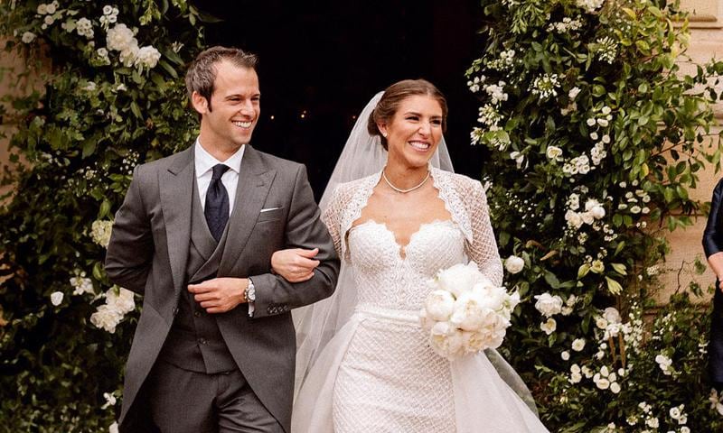 La elegante boda de Carmen Ballesteros Botín y Juan Diego García: todos los detalles y las mejores imágenes de su ‘sí, quiero’
