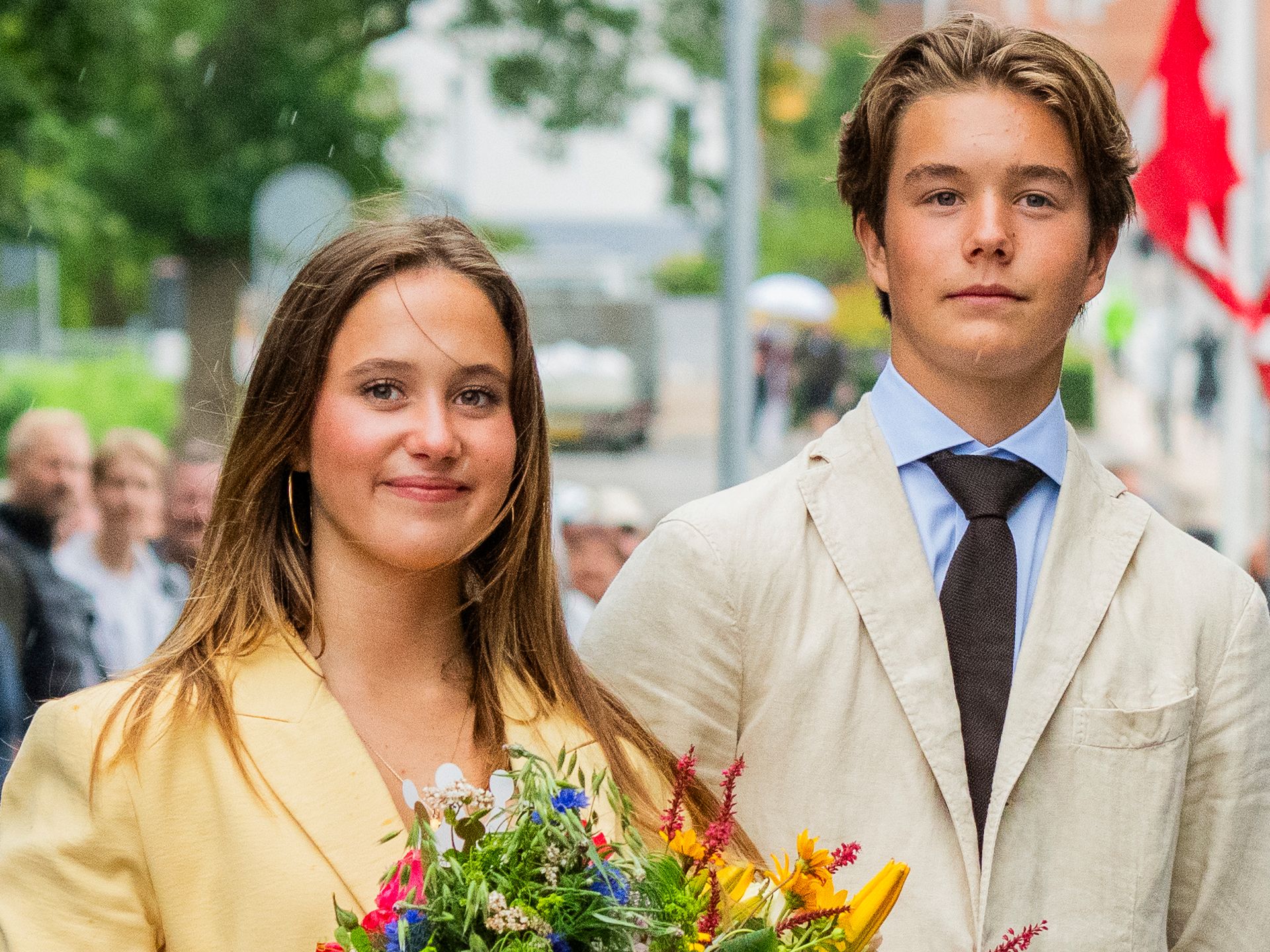 Prince Vincent and Princess Josephine of Denmark look all grown up