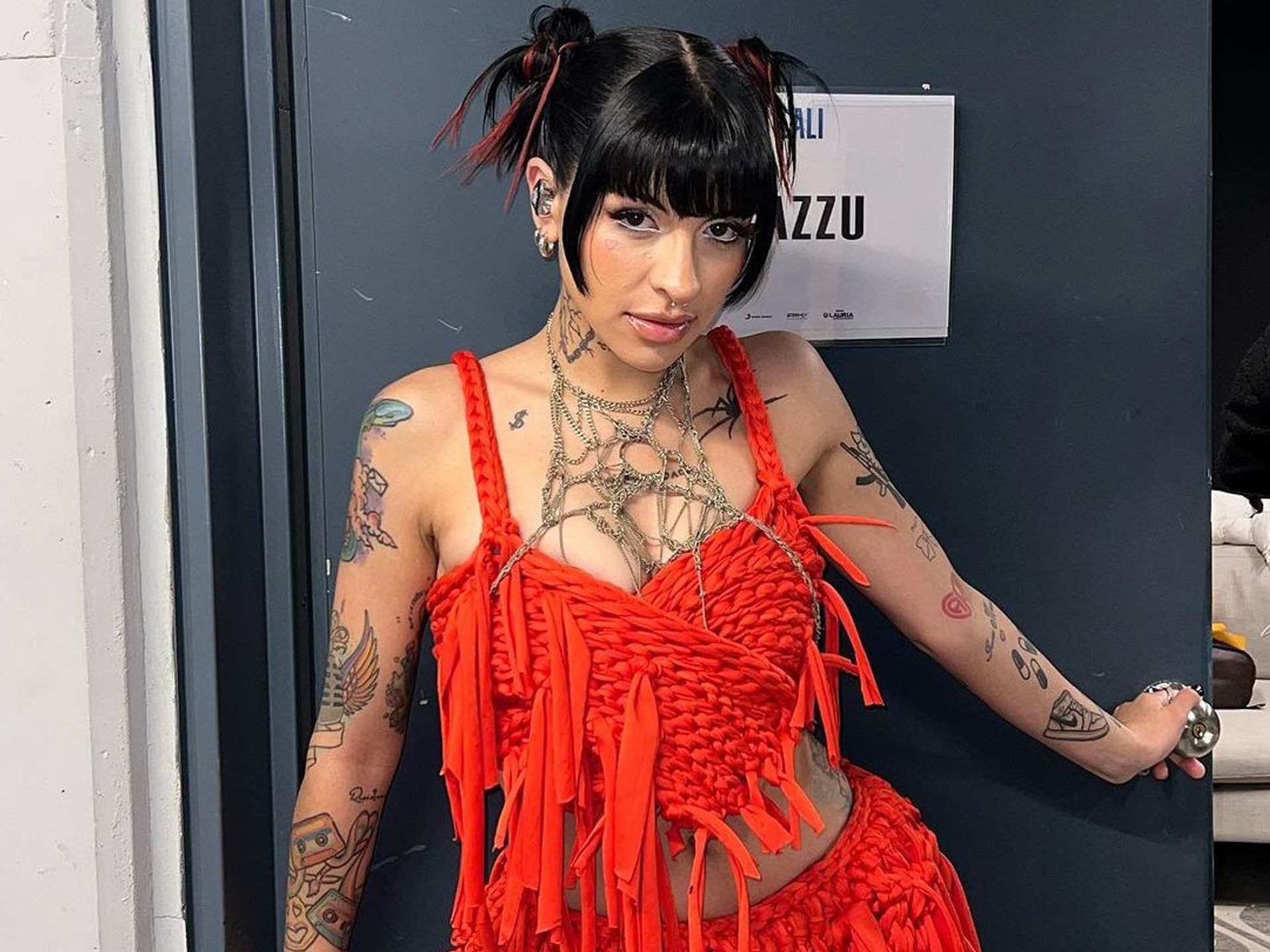 cazzu in red dress Cazzu's 'Dolce' drops bombshells and hints at life after Nodal