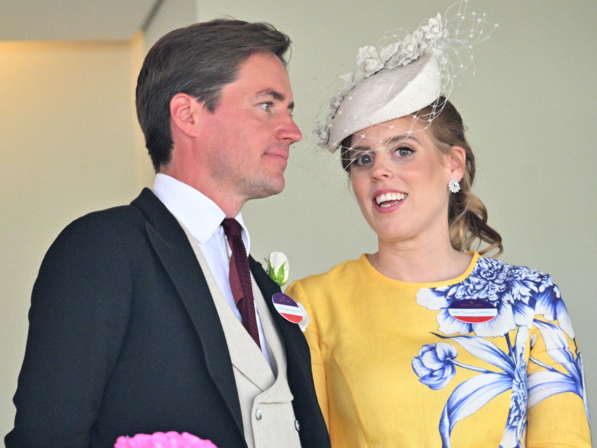 Princess Beatrice caught sharing a kiss with Edoardo Mapelli Mozzi at event with  royal family