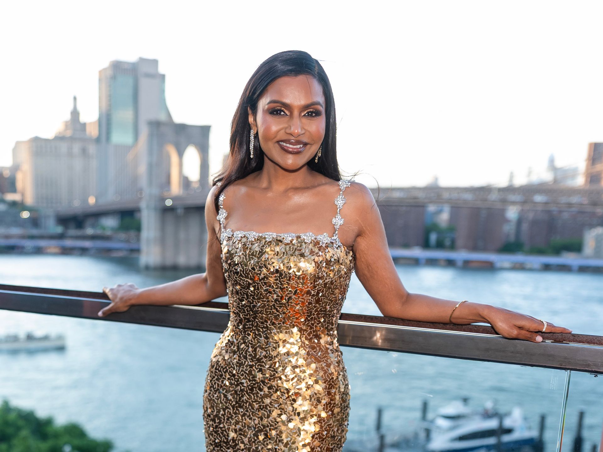 mindy kaling spring dress gold gala Mindy Kaling in Anita Dongre at the 2025 Gold Gala : r/whatthefrockk