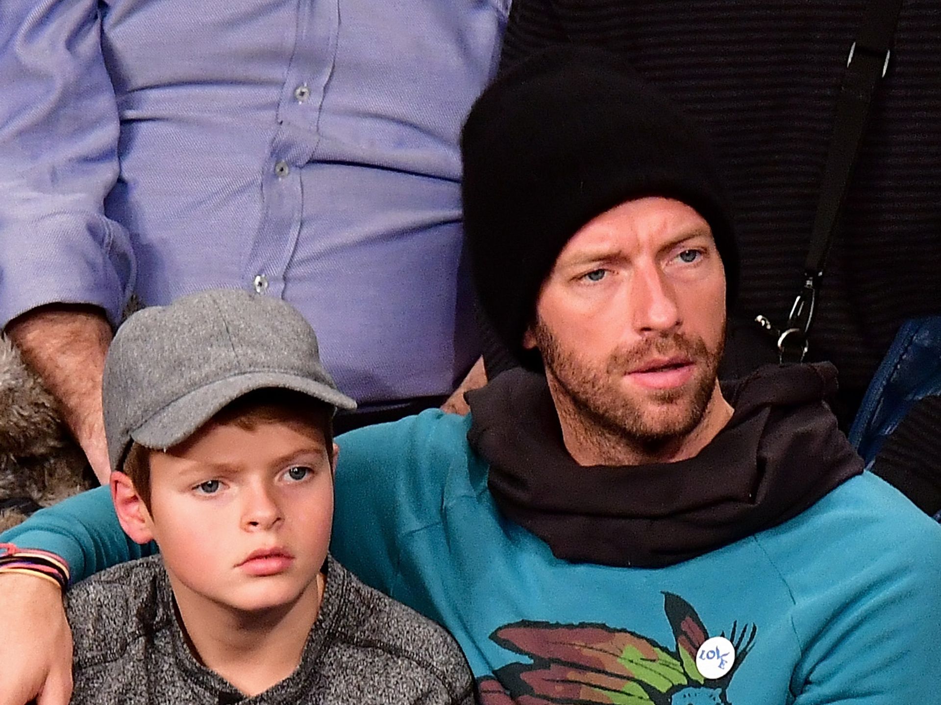 Chris Martin's son Moses follows in his footsteps, minus the exposing affairs