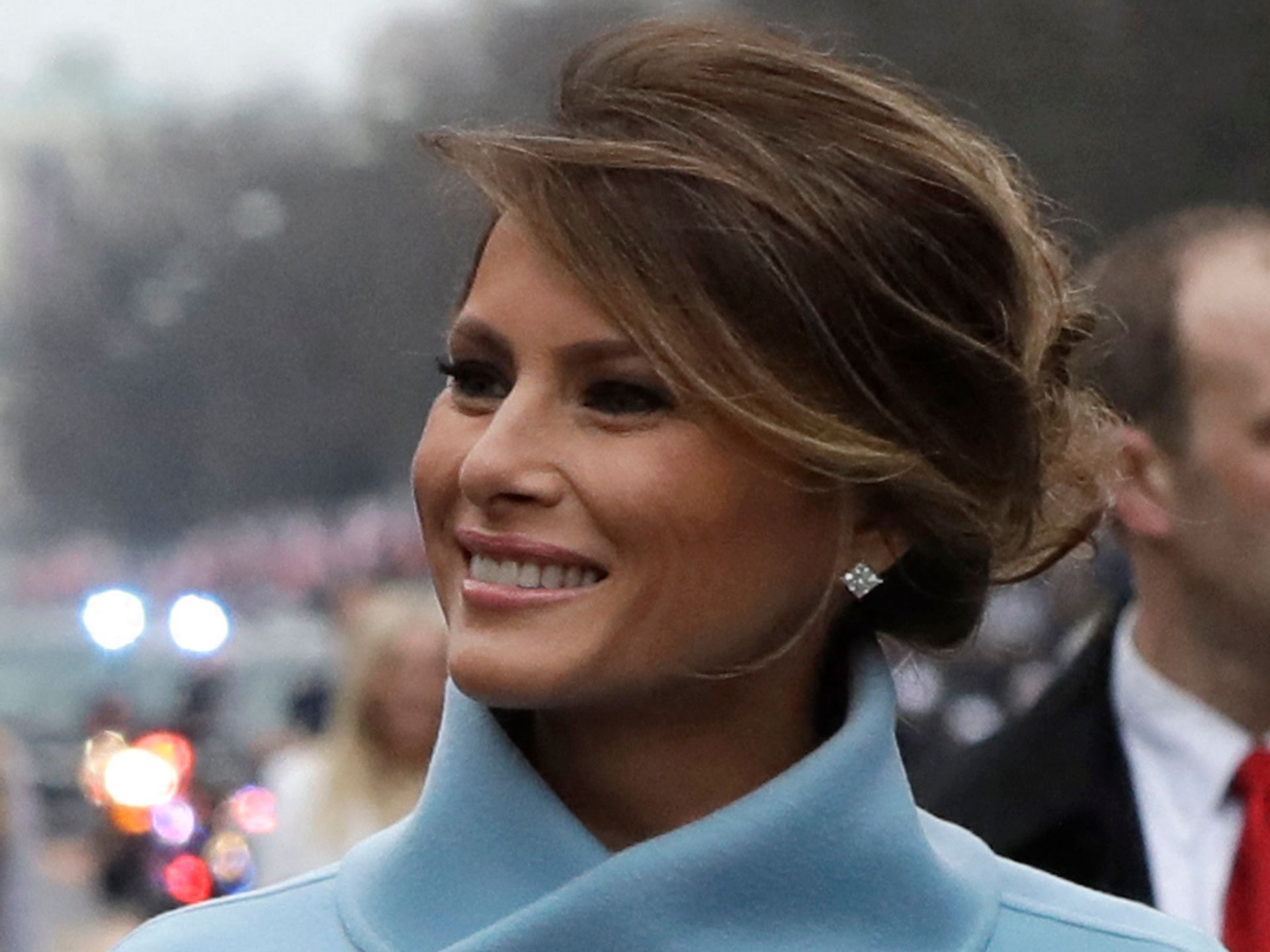 What Melania Trump wore to Donald Trump's first inauguration What Melania Trump wore to Donald Trump's first inauguration