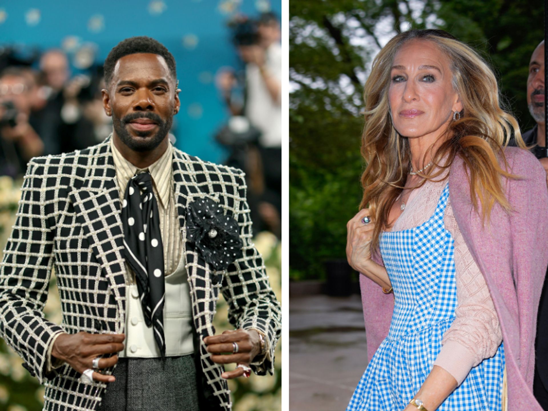 green emerald velvet dress Summer's 'It' Dress Worn by Jennifer Lopez, 55, and Sarah Jessica Parker,  60, Starts at $26