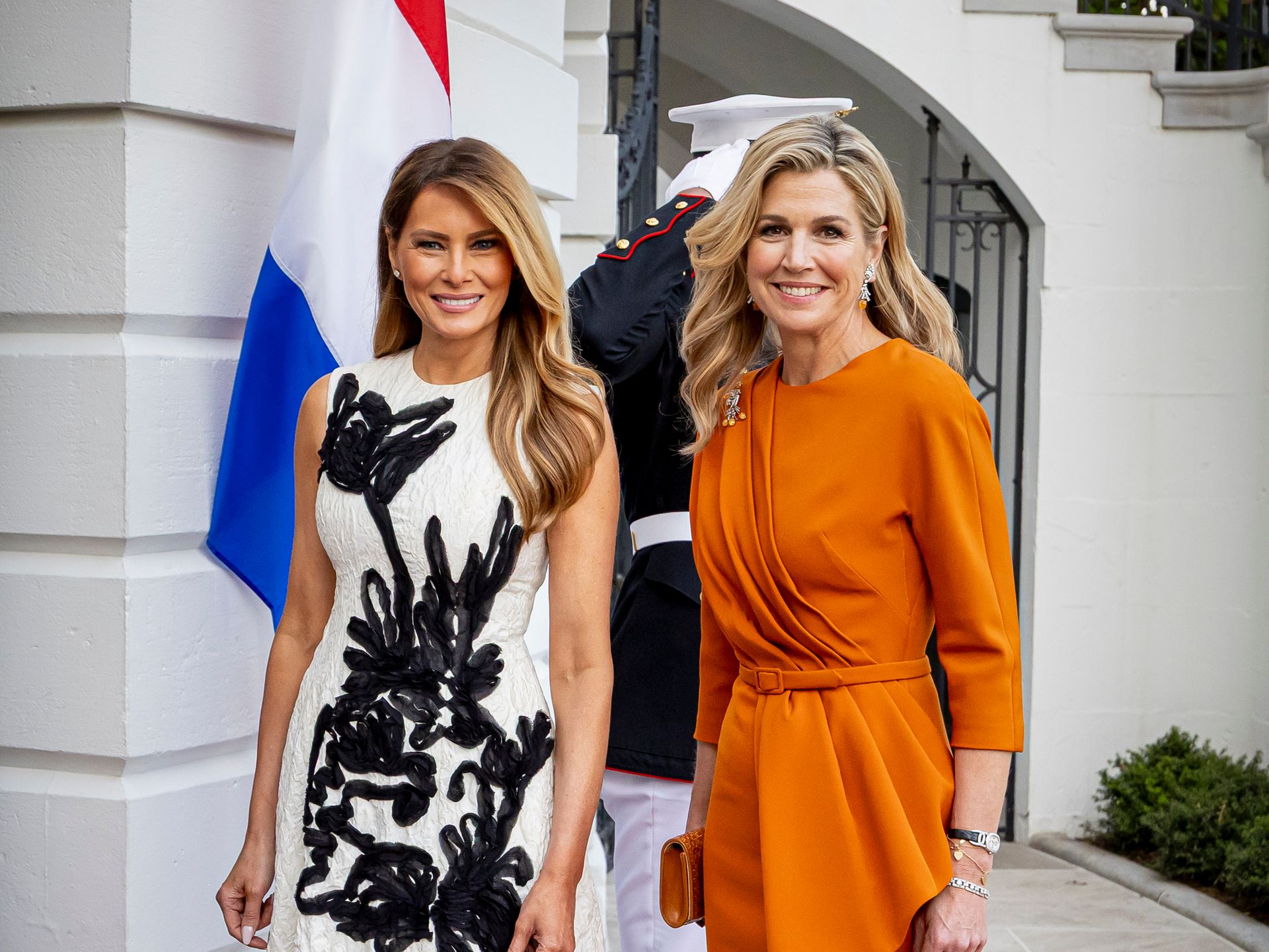 Queen Máxima's style shift: The Dutch royal's look while meeting
