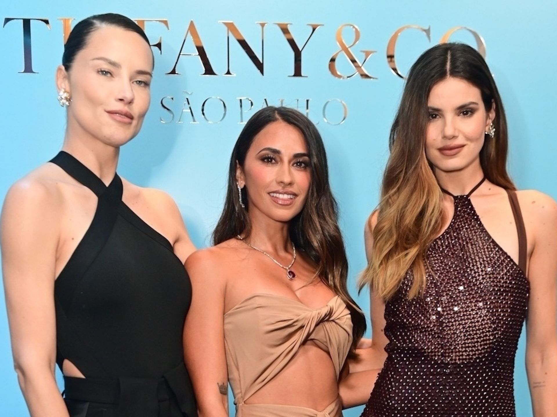 Antonela Roccuzzo & Adriana Lima stun at Tiffany & Co's big Brazil