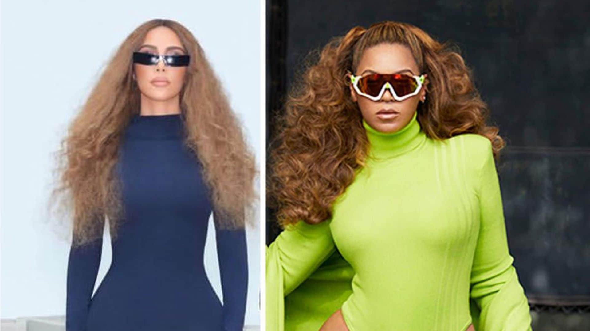 Kim Kardashian or Beyonce? The Skims founder has people doing a double-take