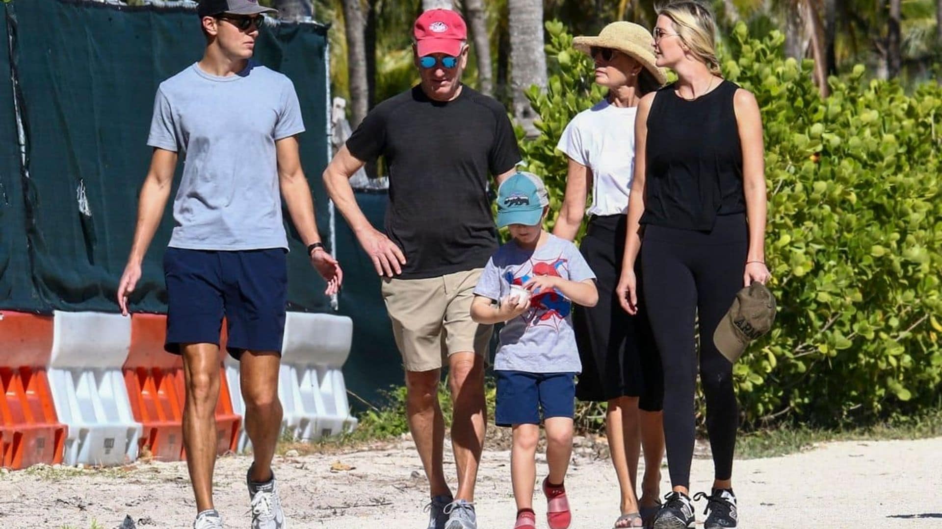 Ivanka Trump spends quality time at the beach with Jared, the kids and her in-laws
