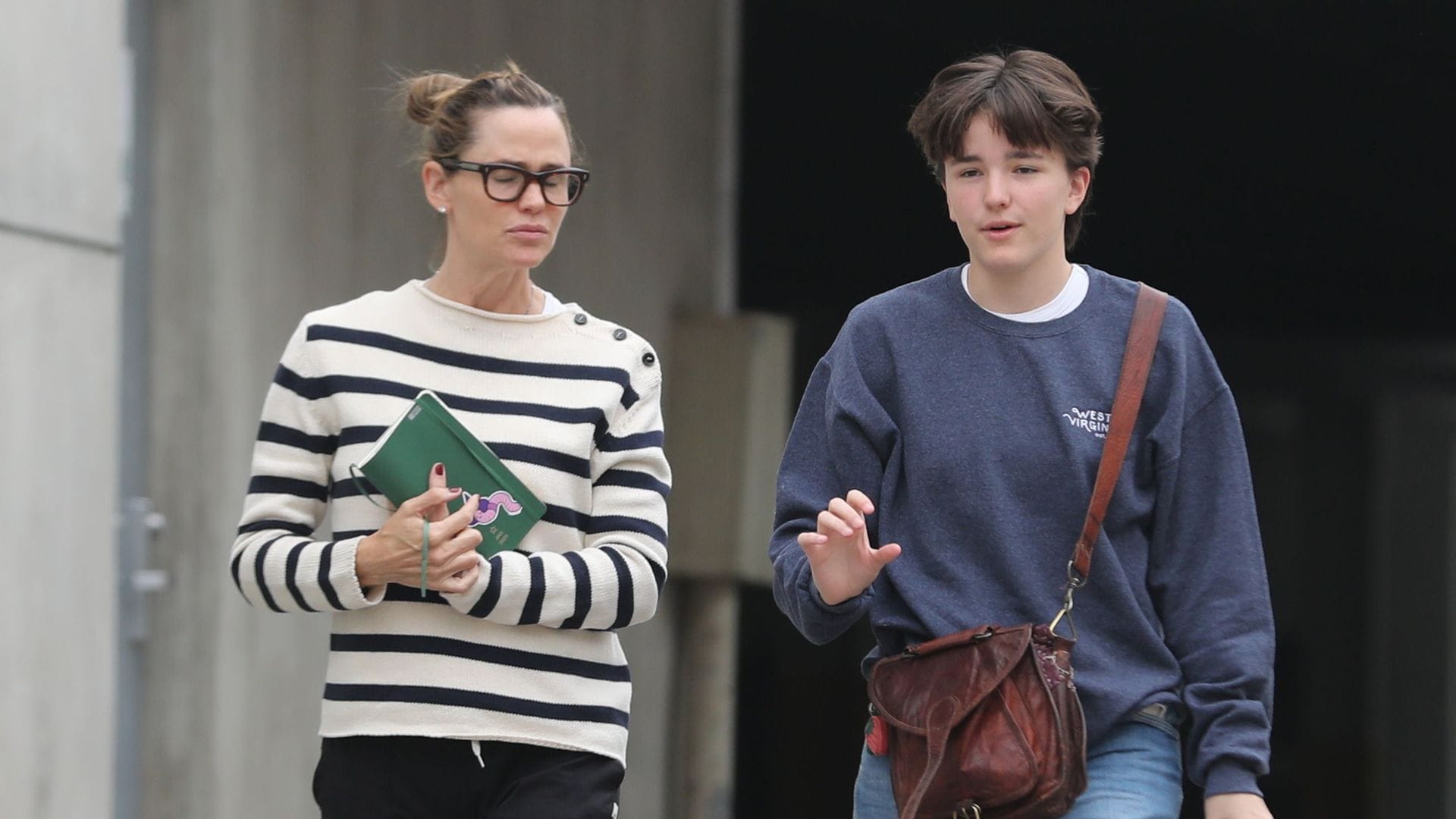 Fin Affleck channels dad Ben Affleck's effortlessly cool style in LA outing with mom Jennifer Garner