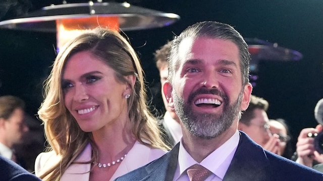 Donald Trump Jr. Goes Public with Bettina Anderson During Inaugural Festivities