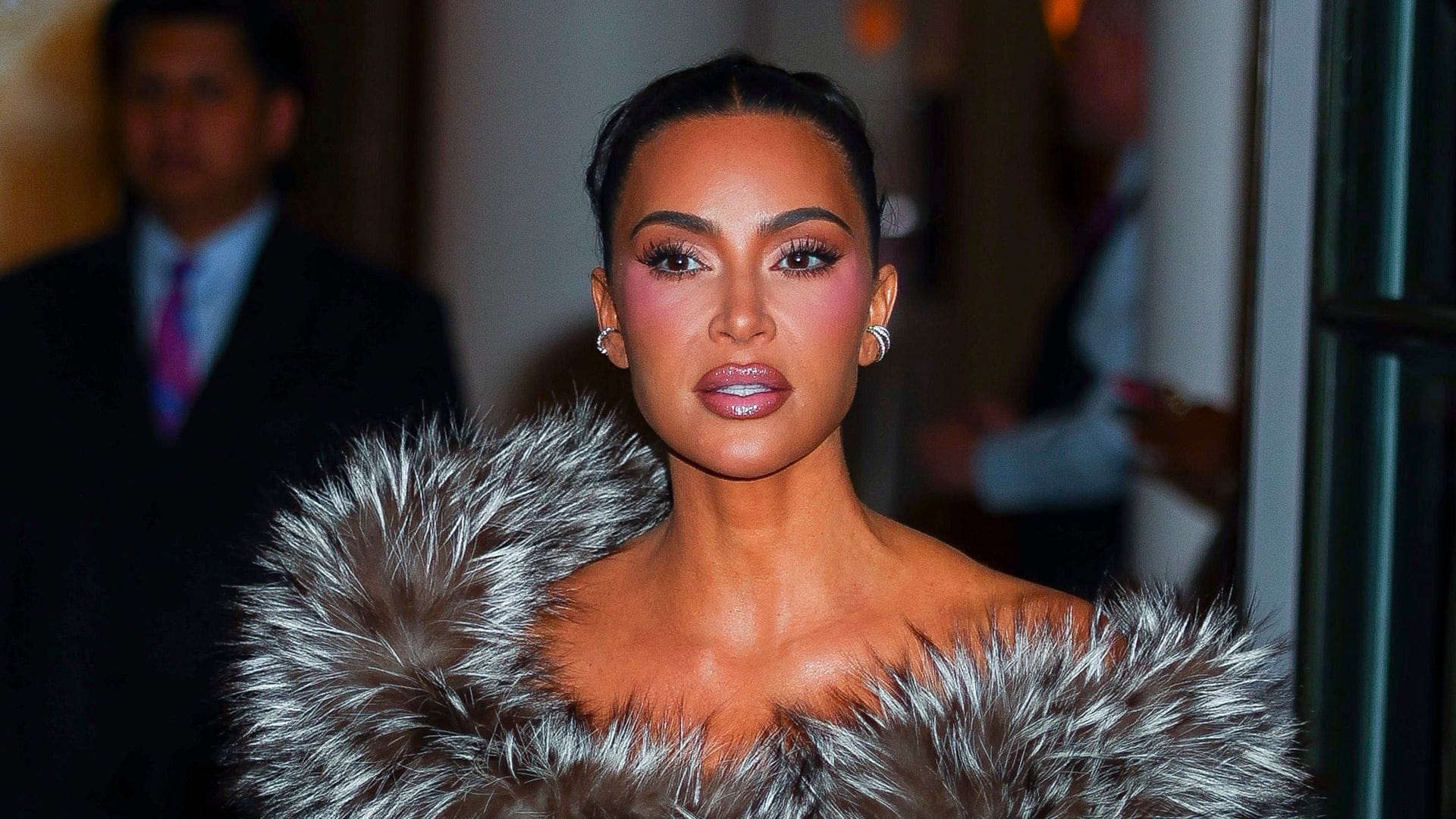 Kim Kardashian seen in Midtown on October 27, 2025 in New York City. (Photo by Aeon/GC Images)